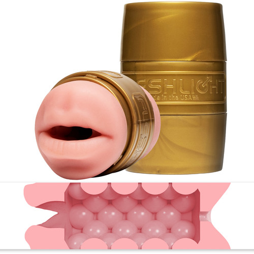 An image showing the mouth fleshlight, a device designed for oral pleasure with various benefits for users.